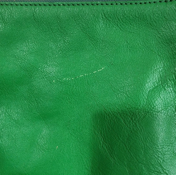 Green Leather Crossbody Bag - Picture 5 of 8